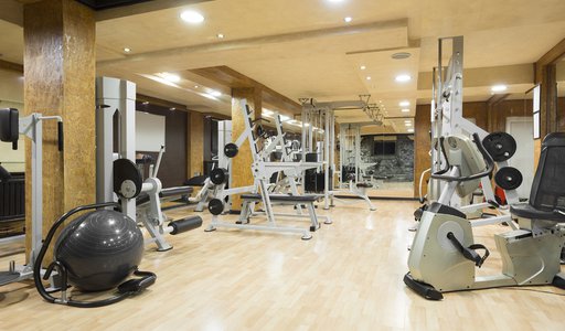 interior of a modern gym